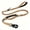 khaki, variant on GASTROPOD Tactical Dog Leash Heavy Duty, 4-6FT Shock Absorbing Bungee Lead with 2 Padded Handle, Metal Carabiner Clip, Car Seatbelt, Strong No Pull Leash for Medium Large X-Large Dogs, Army Green