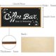 thumbnail image 2 of Letrero decorativo de madera para cafetería, decoración del hogar, placa de madera para colgar en la pared, letrero de puerta con texto "Loving Is Brewing Heart", 2 of 9