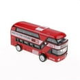 thumbnail image 1 of POINTERTECK 1PC Kid Metal Diecast Cars Toys Pull Back 1 43 Double Decker London Bus Toy Gift, 1 of 6