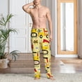 thumbnail image 2 of Honiee Funny Construction Vehicles for men - a sleek fusion of Straight Pajama Pants, versatile Lounge Pants, and cozy Sleepwear, all rolled into one-Small, 2 of 6