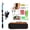 Blue, variant on Fishing Pole Set Full Kits With Telescopic Fishing Rod And Spinning Reel Baits Hooks Travel Pole Set