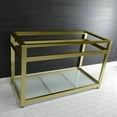 thumbnail image 5 of Kingston Brass Vsp4922b 49" Wide X 30" High Console Stand - Brass, 5 of 6
