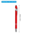 thumbnail image 2 of Unique Bargains Stylus Ballpoint Pen with Stylus Tip, Medium Point, 1.0mm, Black Ink, 6 Pack, 2 of 5