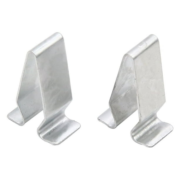 Universal 50pcs Tornillo Sujetador Panel de Puerta de Metal U-Tipo Abrazaderas Remaches para Coche