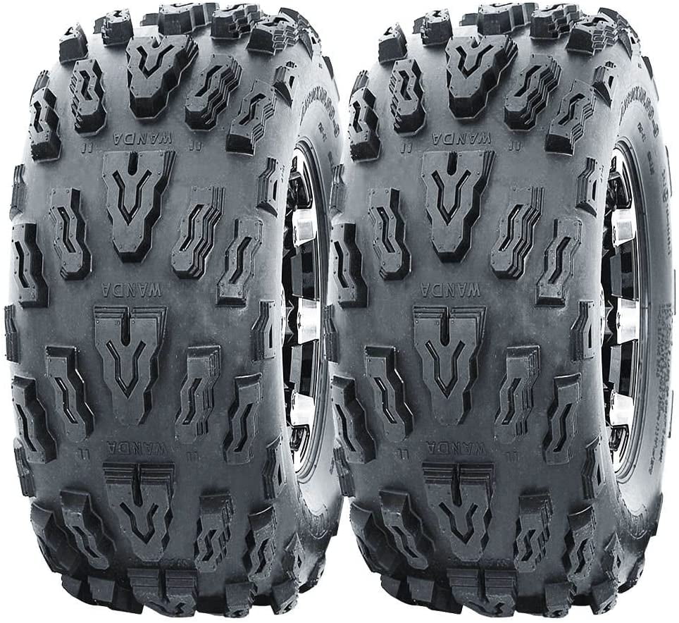 WANDA Sport ATV tires 21x710 21x7x10 4PR Deep Tread, Set 2