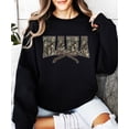 thumbnail image 6 of Trendy Camo Mama Sweatshirt - Distressed Camouflage Sweater for Mom - Coquette Bow Pullover Black Sweatshirt Adult Large, 6 of 7