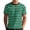 7# Green, variant on Mens Striped Shirt Short Sleeve T-Shirts Crewneck Fitted Everyday T-Shirt Casual Tee Regular Fit Black S