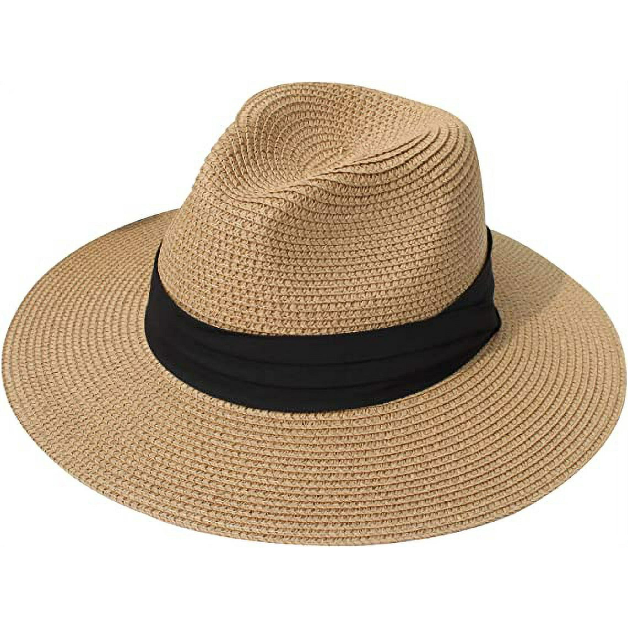 Chapeau De Paille Panama Pour Femmes - UNBRANDED - 2 Pièces - Large