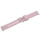 thumbnail image 3 of Correa de reloj de silicona Uxcell de 20 mm, correa de reloj de goma flexible con cierre de acero inoxidable para hombres y mujeres, rosa, 3 of 7