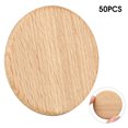 thumbnail image 4 of Beech Wood Round Chip,50Pcs Round Wooden Blank Round Wood Chip DIY Wood Chip True Excellence, 4 of 9