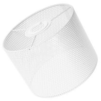 OUNONA Metal Drum Lampshade Unique Hollow Out Metal Lamp Shade Rustic Iron Replacement Shade for Floor Light Table Lamp and Wall Lamp