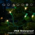 thumbnail image 4 of Beatineon 100 LED Christmas String Lights, 25ft IP68 Waterproof Outdoor LED String, Connectable for Patio, Fence & Holiday Decor, ETL Listed,Warm White, 4 of 4