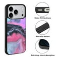 thumbnail image 2 of WIRESTER Shockproof Soft Rubber Cover Case for Apple iPhone 17 Pro 6.3" 2025, Colorful Marble, 2 of 5