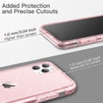 thumbnail image 7 of JETech Glitter Case for iPhone 11 Pro Max, 6.5-Inch, Bling Sparkle Shockproof Phone Bumper Cover, Cute Sparkly for Women and Girls (Pink), 7 of 7