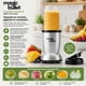 thumbnail image 3 of Licuadora Personal Magic Bullet con Vaso de 560 ml, Tapa de Viaje y Cuchillas de Acero Inoxidable 250W Plata Renewed, 3 of 9
