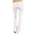 thumbnail image 3 of Vivian's Fashions Yoga Pants - Full Length, Misses Size (White, 1X), 3 of 3