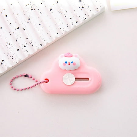 

Lovely Cloud Portable Small Art Knife Student Unwrapping Express Package Small Knife Cartoon Mini Office Paper Cutter