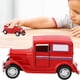 thumbnail image 5 of Coche de juguete de aleación, modelo de vehículo de simulación vintage, vehículo de juguete para niños y niños (rojo), 5 of 9