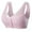 Purple, variant on Aofany Plus Size Bras for Women Women Feeding Nursing Pregnant Maternity Bra Without Steel Rings Front Buckle Breastfeeding Underwear