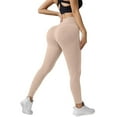 thumbnail image 2 of Outfmvch Compression Leggings for Women Cellulite Leggings for Women Resistance Band Leggings Yoga Pants Women High Waisted Seamless Leggings for Women A1 Khaki XS-2XL, 2 of 5