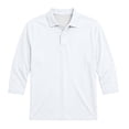 thumbnail image 5 of Crunowin Boys And Girls School Uniform Polo Collar Shirt Spring Fall Quick-Dry Kids Casual Tops White Size 11, 5 of 9
