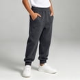 thumbnail image 6 of Falkdiz Cotton Pants for Boys Back to School Comfy Pockets Sport Joggers Pantalones Relaxed fit Trendy Boys Trousers, Dark Gray, Size: 5-6 Years, 6 of 8
