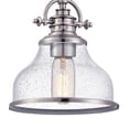 thumbnail image 6 of GRTS1708BN Quoizel Lighting Grant - 1 Light Semi-Flush Mount-Brushed Nickel Finish, 6 of 8
