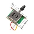 thumbnail image 2 of STRANDCHIC 1Set Guitar Circuit Wiring Metal Electric Guitar Hardware Black For Musicians, 2 of 8