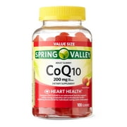 Spring Valley CoQ10 Adult Gummies, 200mg 100 Count