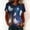 Multicolor, variant on HOMBOM Womens Festive Essentials T Shirt Lightweight Short Sleeve Cozy Party Crewneck Pullover for Ladies Athletic Tops,XXXXL