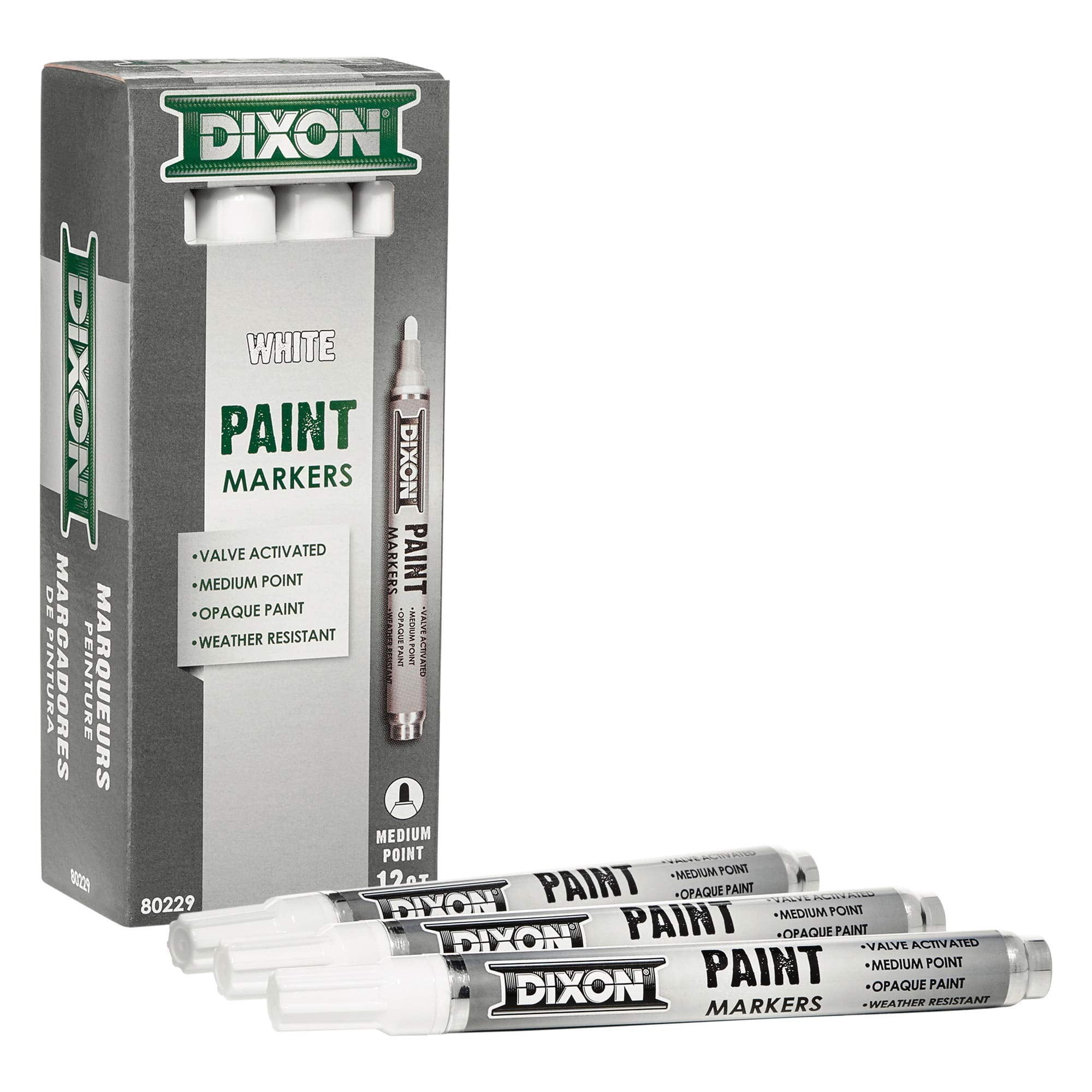 Dixon Ticonderoga 80229 White Paint Marker