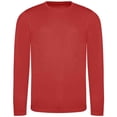 thumbnail image 1 of AWDis Cool Mens Moisture Wicking Long-Sleeved T-Shirt, 1 of 2
