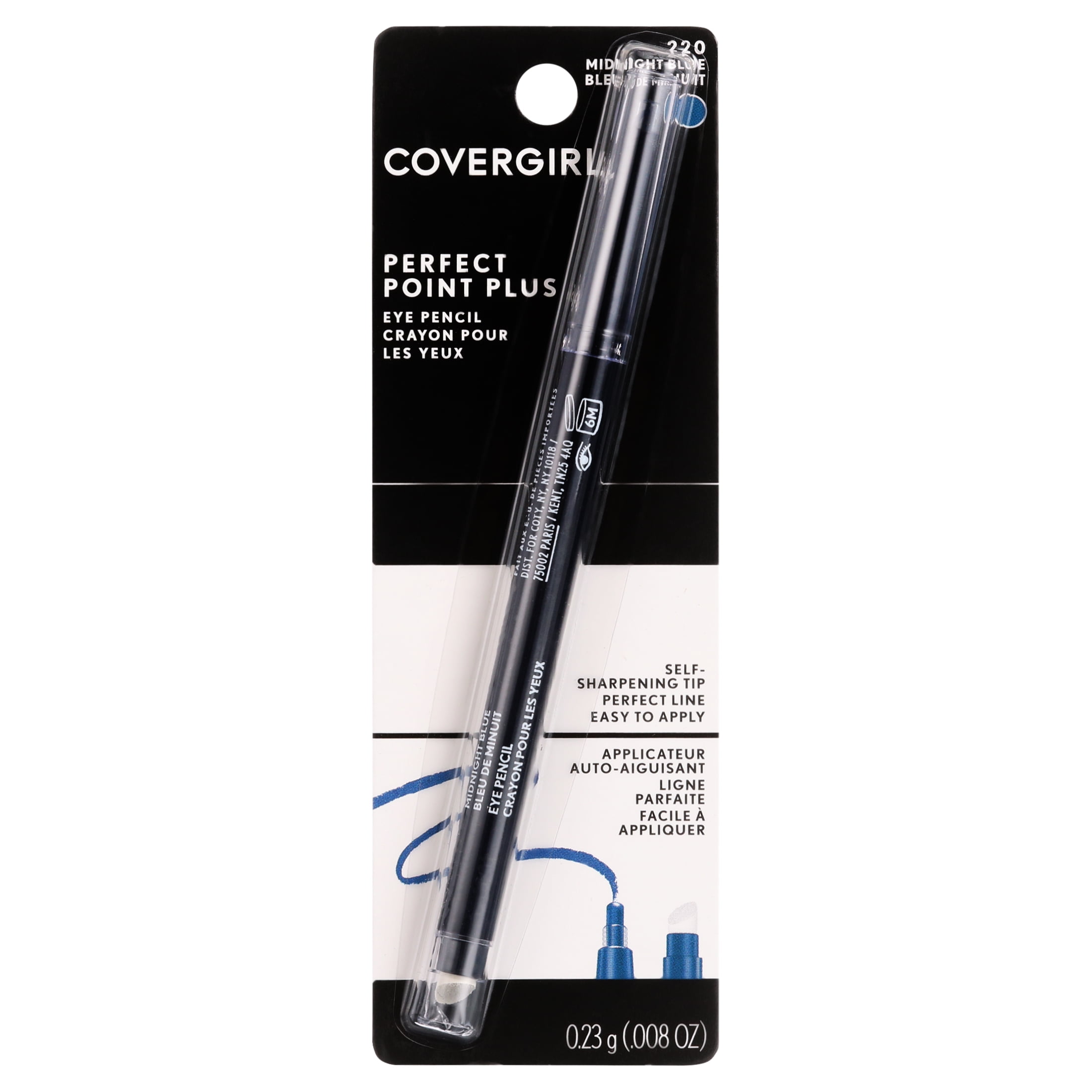 (2 pack) CoverGirl Perfect Point Plus Eyeliner: Midnight Blue #220
