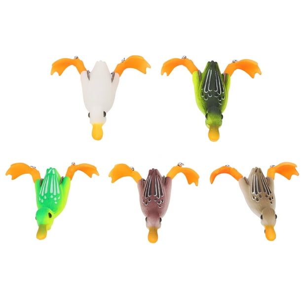 Topwater Duck,5pcs Topwater Duck Lure Duck Luresfor Bass Fishing Fishing  Lures Extended Durability