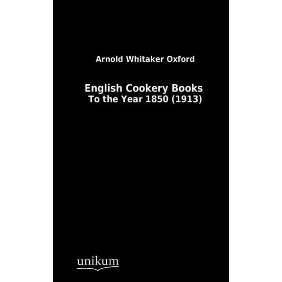English Cookery Books