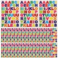 thumbnail image 1 of Alphabet Stickers Paper 40 Sheets Assorted Color For Children Diy Projects 11.8x4.3in, 1 of 9
