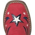 thumbnail image 2 of Children Western Kids Cowboy Boot | Star Glitter Toddler Red Americana Flag for Girls by Silver Canyon, 2 of 5