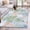 Multi, variant on 3'x5' Area Rugs, Green Coral Ocean Indoor Outdoor Area Rug for Living Room Bedroom, Summer Shell Starfish Coastal Beach Washable Bathroom Rugs Kitchen Floor Carpet Mats Home Decor Aesthetic