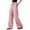 Pink, variant on Linen Pants Women,Linen Drawstring Pants Elastic Waist Pocket Straight Leg Trousers Casual Comfort Fit,Travel Pants,3XL,White