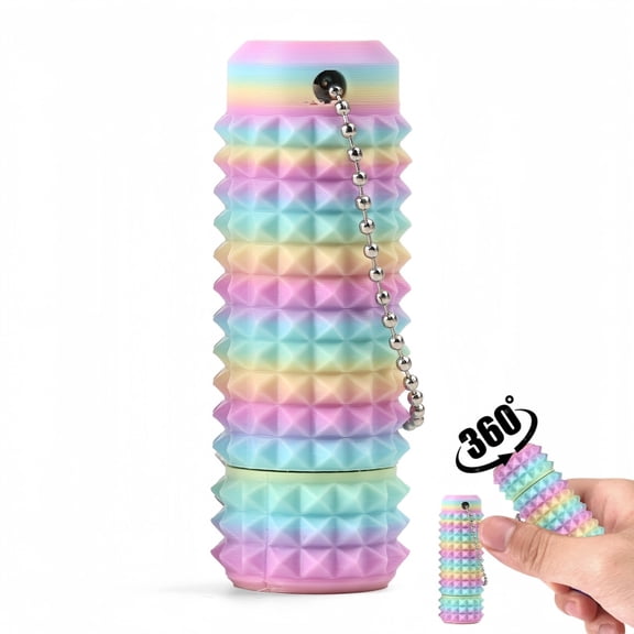 Little Ouchies 1-Piece Pain Relief and Stress Relief Toy for Adults - 3D Printed Sensory Stimulation Tool Keychain to Relieve Anxiety and Stress