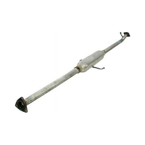 Exhaust Resonator and Line Assembly - Compatible with 2005 - 2006 Honda CR-V 2.4L 4-Cylinder