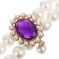 thumbnail image 3 of unbranded Sophisticated Purple Abs Jewelry For Dogs And Cats Elegant Double Layer Design 1Set, 3 of 8