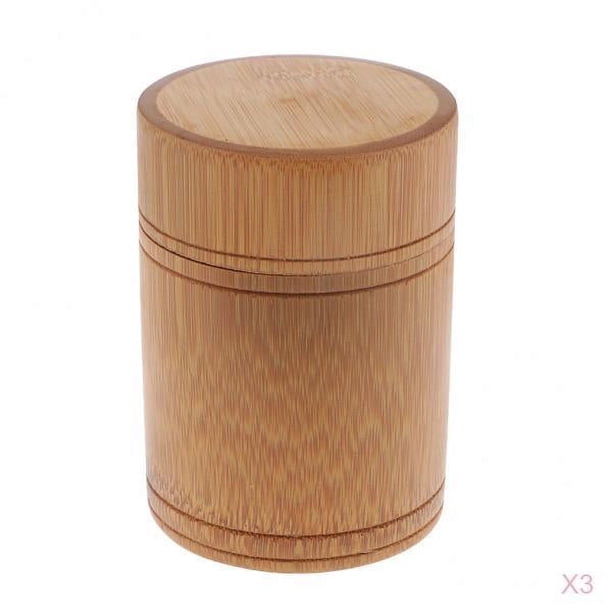 Recipiente de bambú vintage, caja de té de bambú, carrito de té de bambú, tetera de bambú, caja de almacenamiento de té de bambú, recipiente de té, carrito de té, recipiente de bambú