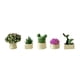 thumbnail image 1 of Maceta de bonsái en miniatura a escala 1:64, juguete de micropaisaje para jardín infantil, decoración de plantas en maceta para casa de muñecas de beige, 1 of 10