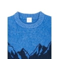 thumbnail image 3 of Wonder Nation Boys Long Sleeve Mountain Intarsia Sweater, Sizes 4-18, 3 of 5