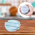 thumbnail image 3 of 3 Pieces Flexible Fruit and Vegetable Cleaning Brush Veggie Tough Scrubber Nylon Bristle Brush for Washing Carrot Blue, 3 of 7