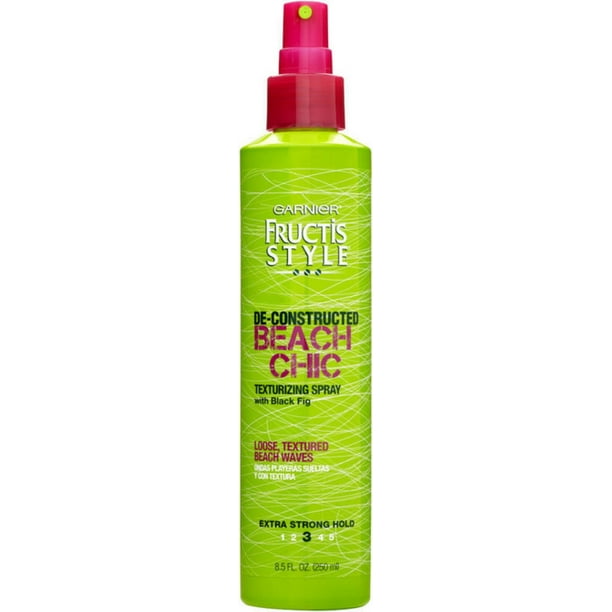 Garnier Fructis Style De-Constructed Beach Chic Texturizing Spray oz (Pack of 3) Garnier Fructis Style De-Constructed Beach Chic Texturizing Spray oz (Pack of 3)