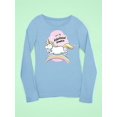 thumbnail image 3 of Rainbow Power, Cute Unicorn Long Sleeve Toddler -Image by Shutterstock,  3 Toddler, 3 of 4