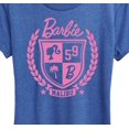 thumbnail image 3 of Barbie - Barbie Varsity Malibu Seal - Women'S Short Sleeve Graphic T-Shirt, 3 of 5