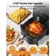 thumbnail image 4 of Freidora de aire Toshiba 7.7QT, tamaño familiar para comidas rápidas y fáciles, 12 menús preestablecidos y función Menu-IQ, precisión de 1°F, 90% menos grasa, asas de doble cara, fácil de transportar, 4 of 5
